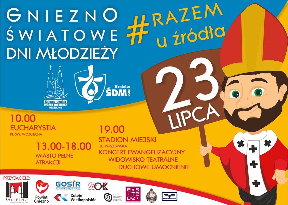 światowe Dni Młodzieży Zaproszenie Do Gniezna